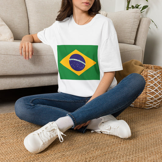 Brazil Flag T-Shirt — Brazilian National Pride Tee