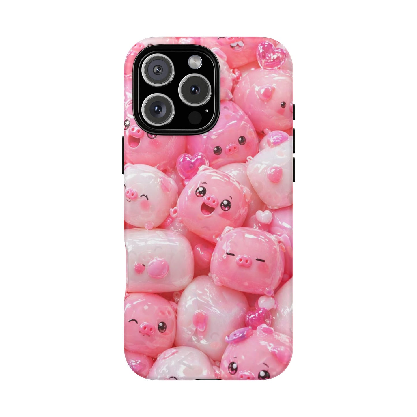 Cute Kawaii Pink Marshmallow Phone Case