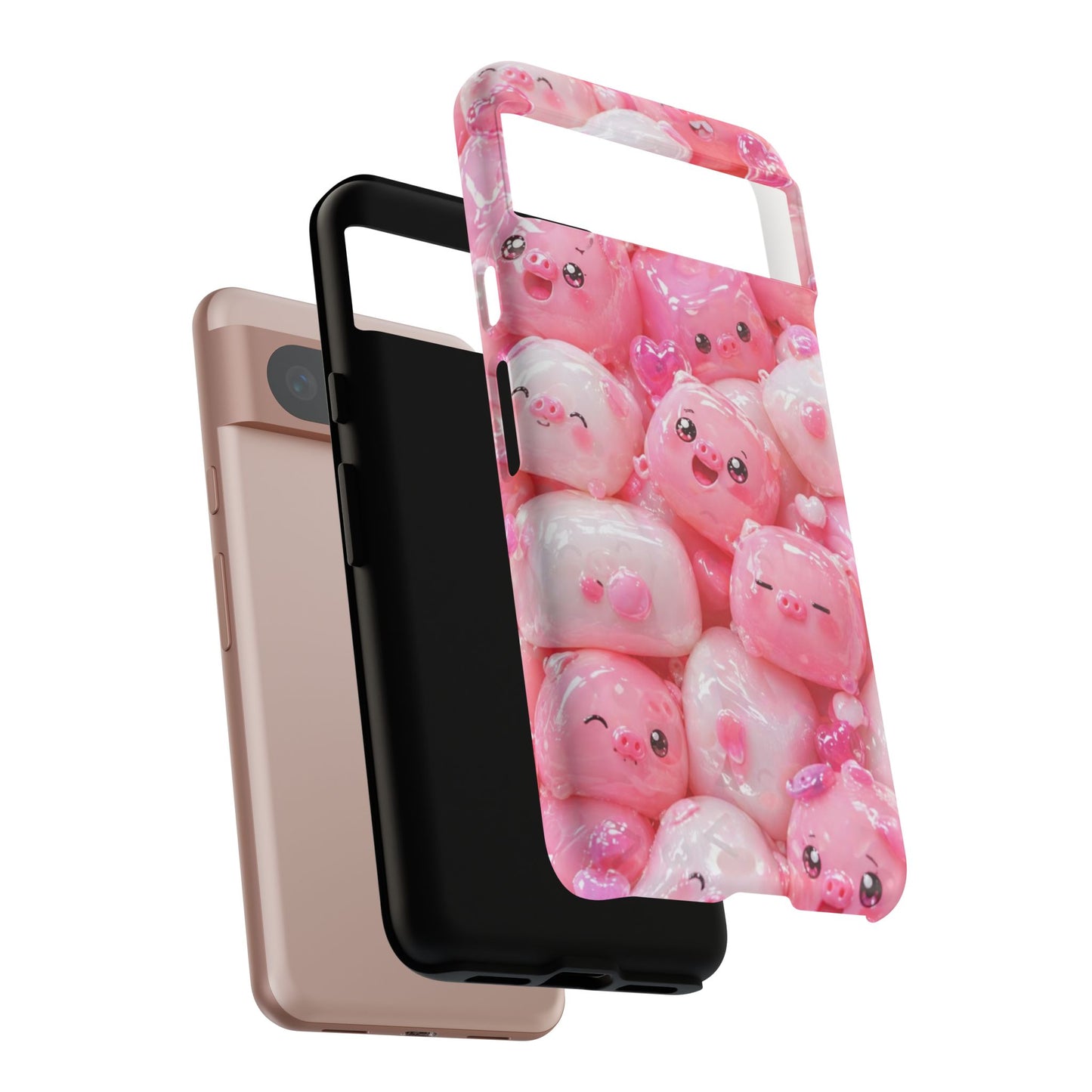 Cute Kawaii Pink Marshmallow Phone Case
