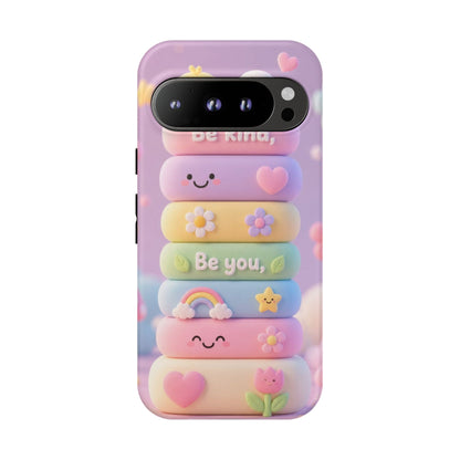 Cute Pastel Phone Case "Be Kind, Be You"