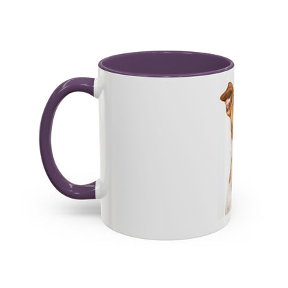 Surprised Dog Accent Coffee Mug – Funny Jack Russell Face 11/15oz