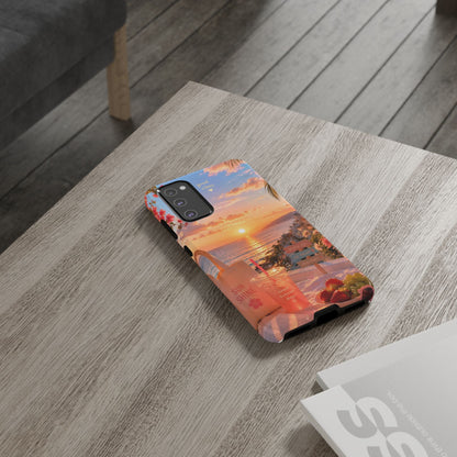 Sunset Beach Phone Case 'Good Vibes'