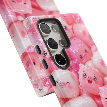 Cute Kawaii Pink Marshmallow Phone Case
