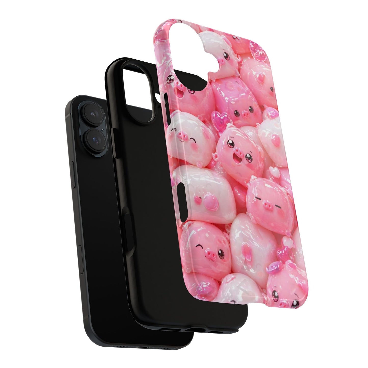 Cute Kawaii Pink Marshmallow Phone Case