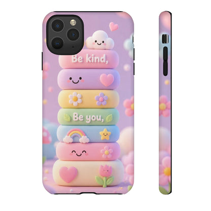 Cute Pastel Phone Case "Be Kind, Be You"