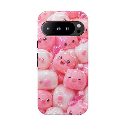 Cute Kawaii Pink Marshmallow Phone Case