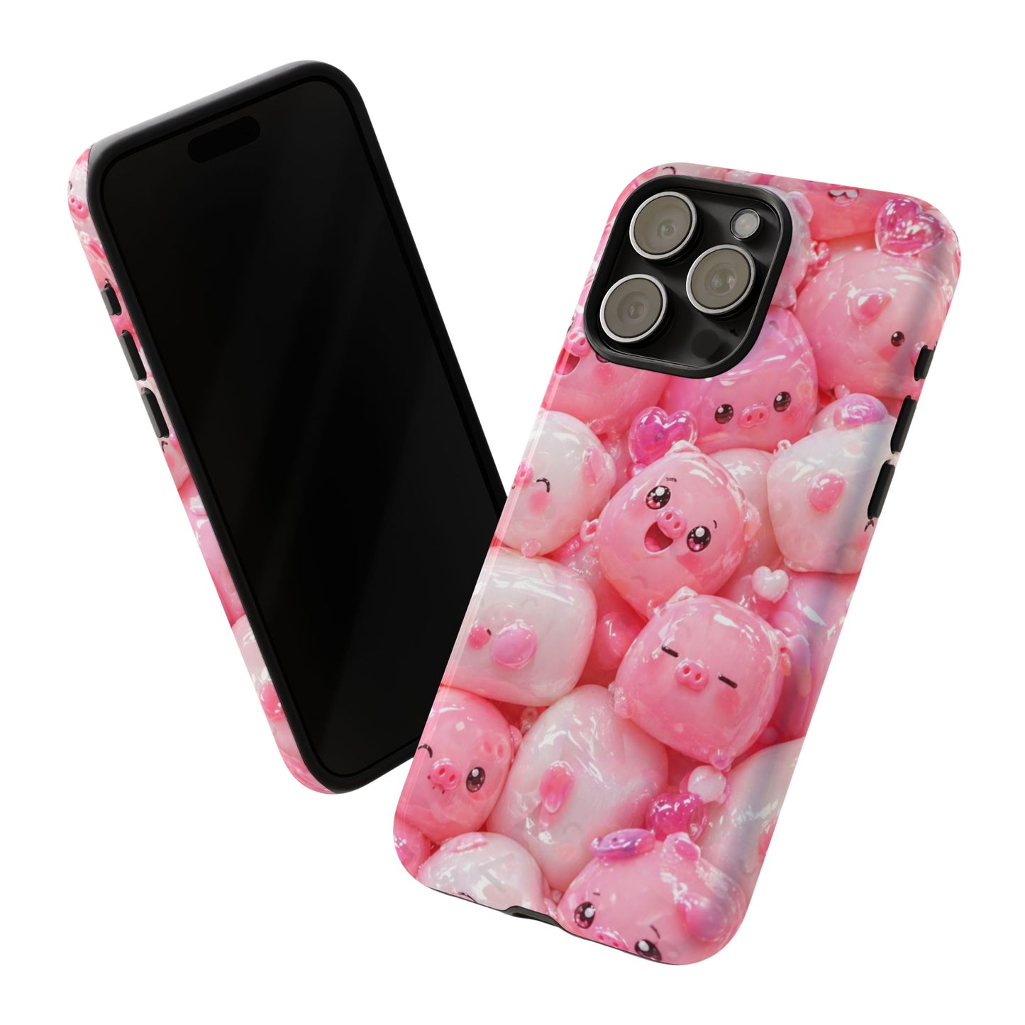 Cute Kawaii Pink Marshmallow Phone Case