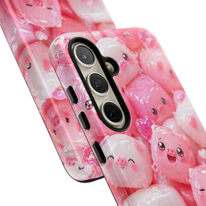 Cute Kawaii Pink Marshmallow Phone Case