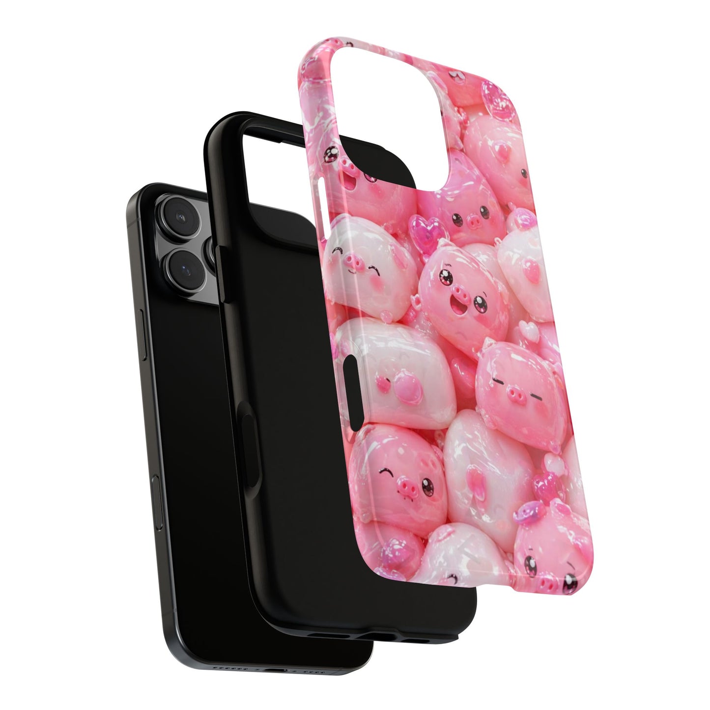 Cute Kawaii Pink Marshmallow Phone Case