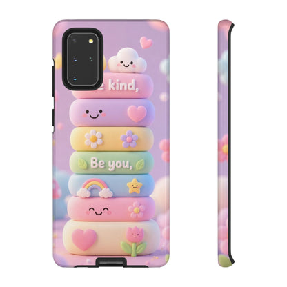 Cute Pastel 'Be Kind, Be You' Phone Case - Samsung