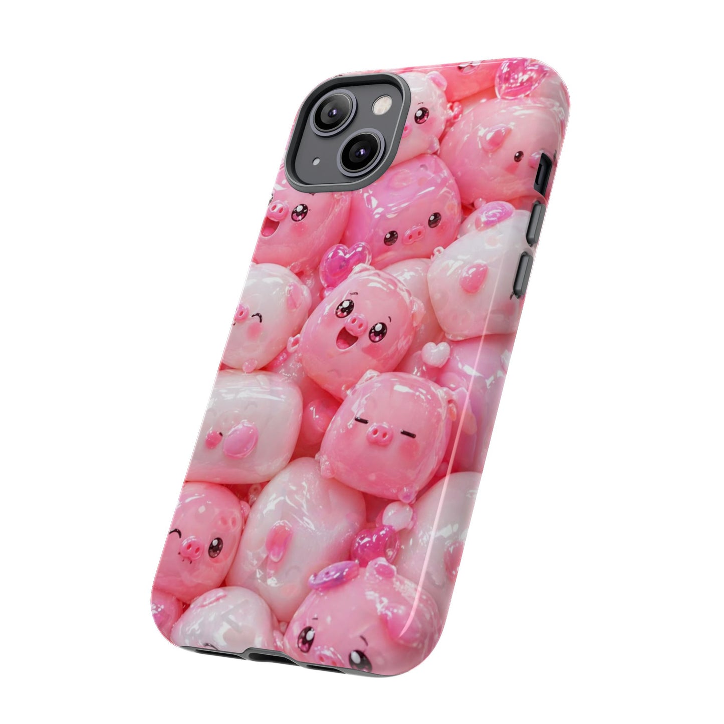 Cute Kawaii Pink Marshmallow Phone Case