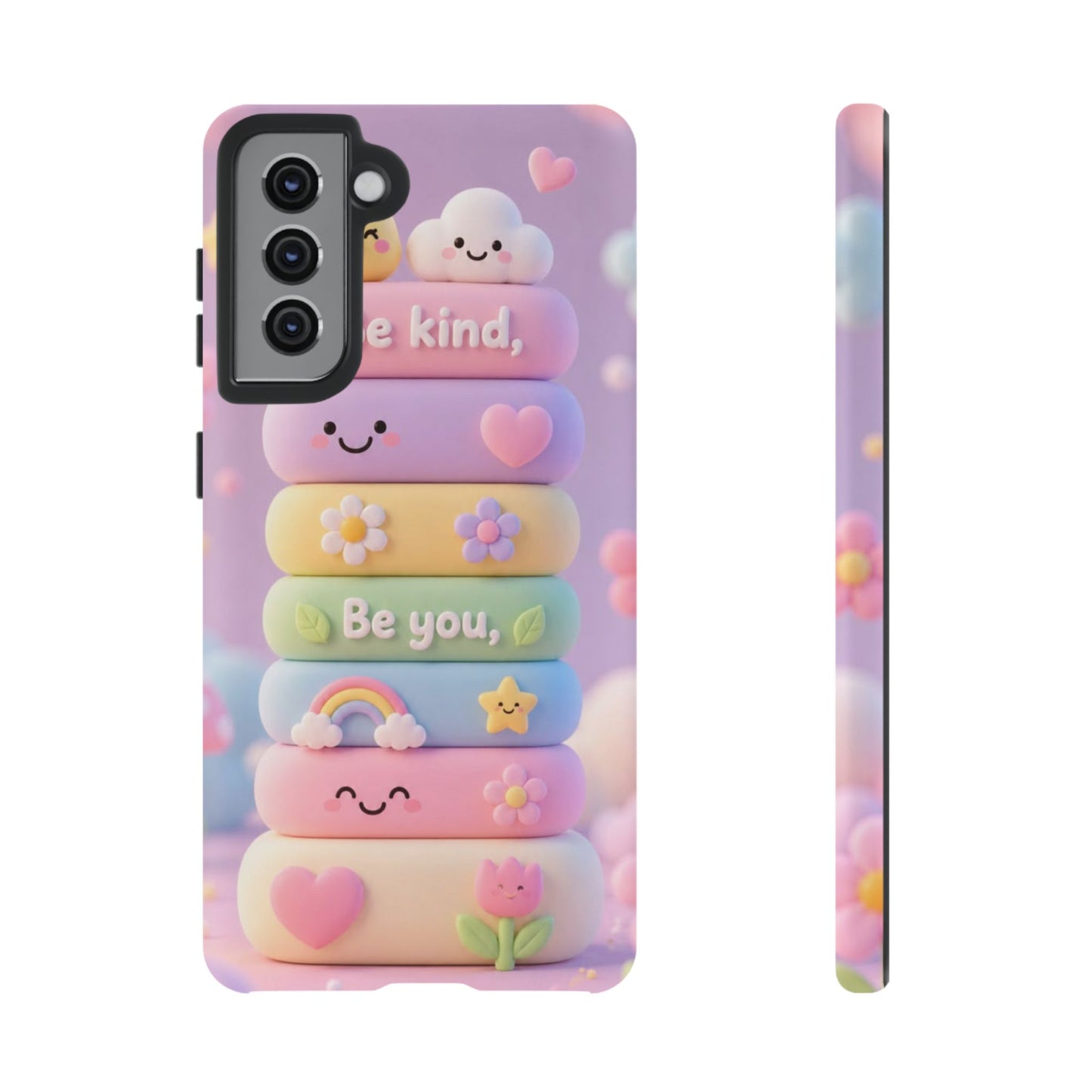 Cute Pastel 'Be Kind, Be You' Phone Case - Samsung