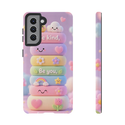 Cute Pastel 'Be Kind, Be You' Phone Case - Samsung
