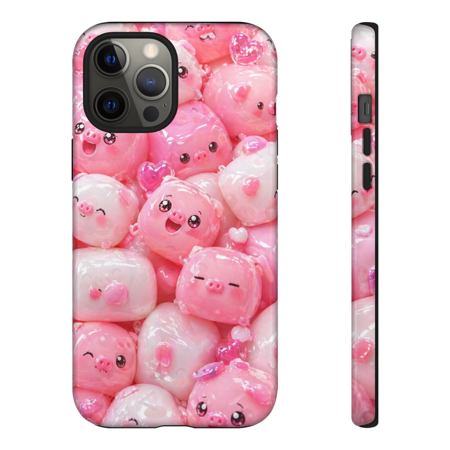 Cute Kawaii Pink Marshmallow Phone Case