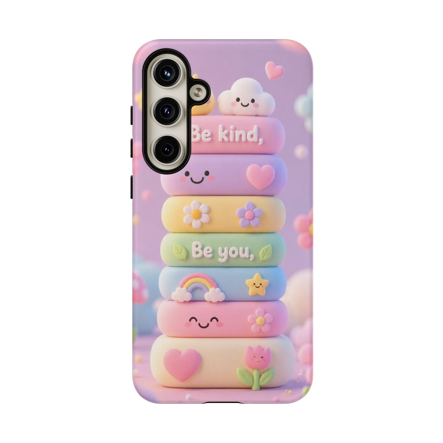 Cute Pastel Phone Case "Be Kind, Be You"