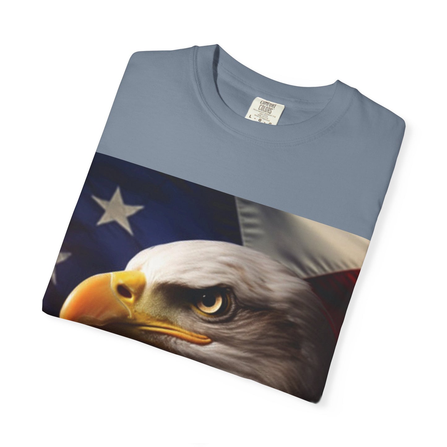 American Eagle Flag T-Shirt — Patriotic Bald Eagle Graphic Tee