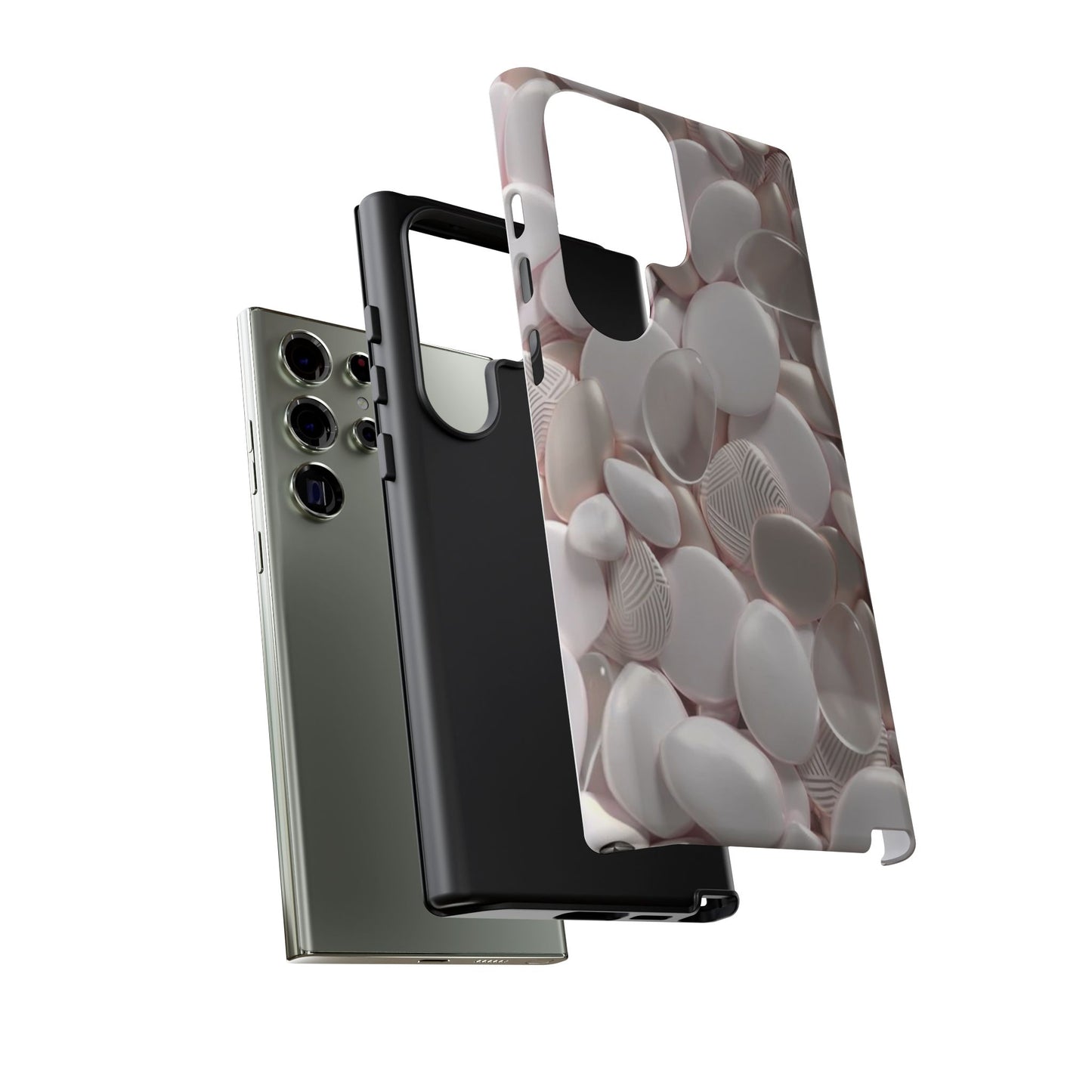 Phone Case "Pink Pebble Tough"