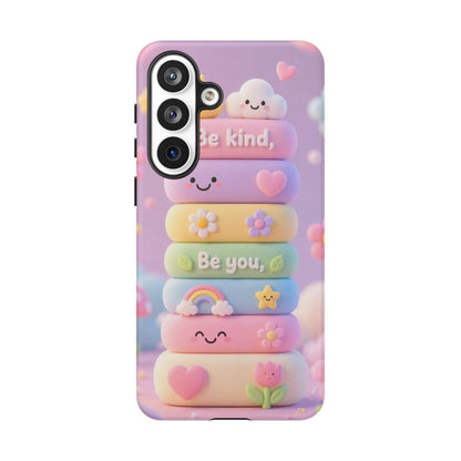 Cute Pastel Phone Case "Be Kind, Be You"