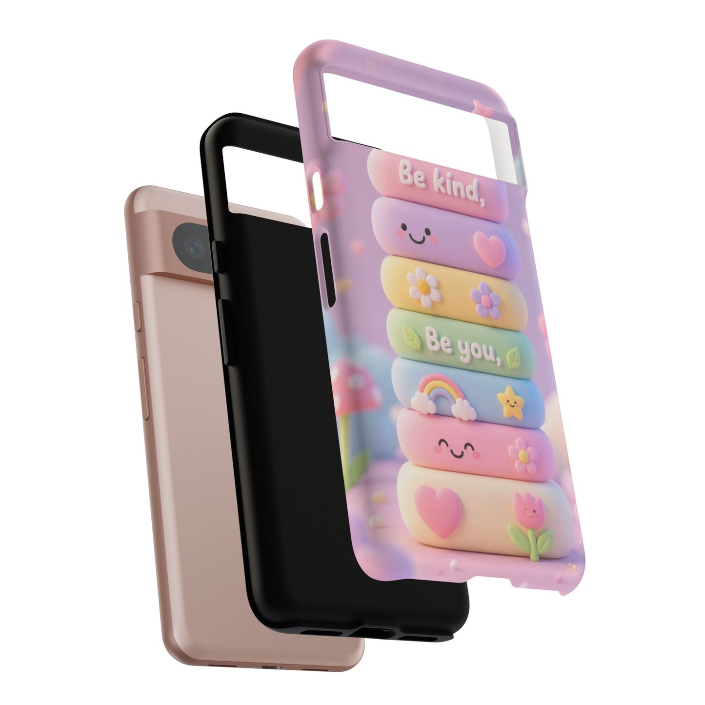 Cute Pastel Phone Case "Be Kind, Be You"