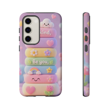 Cute Pastel 'Be Kind, Be You' Phone Case - Samsung