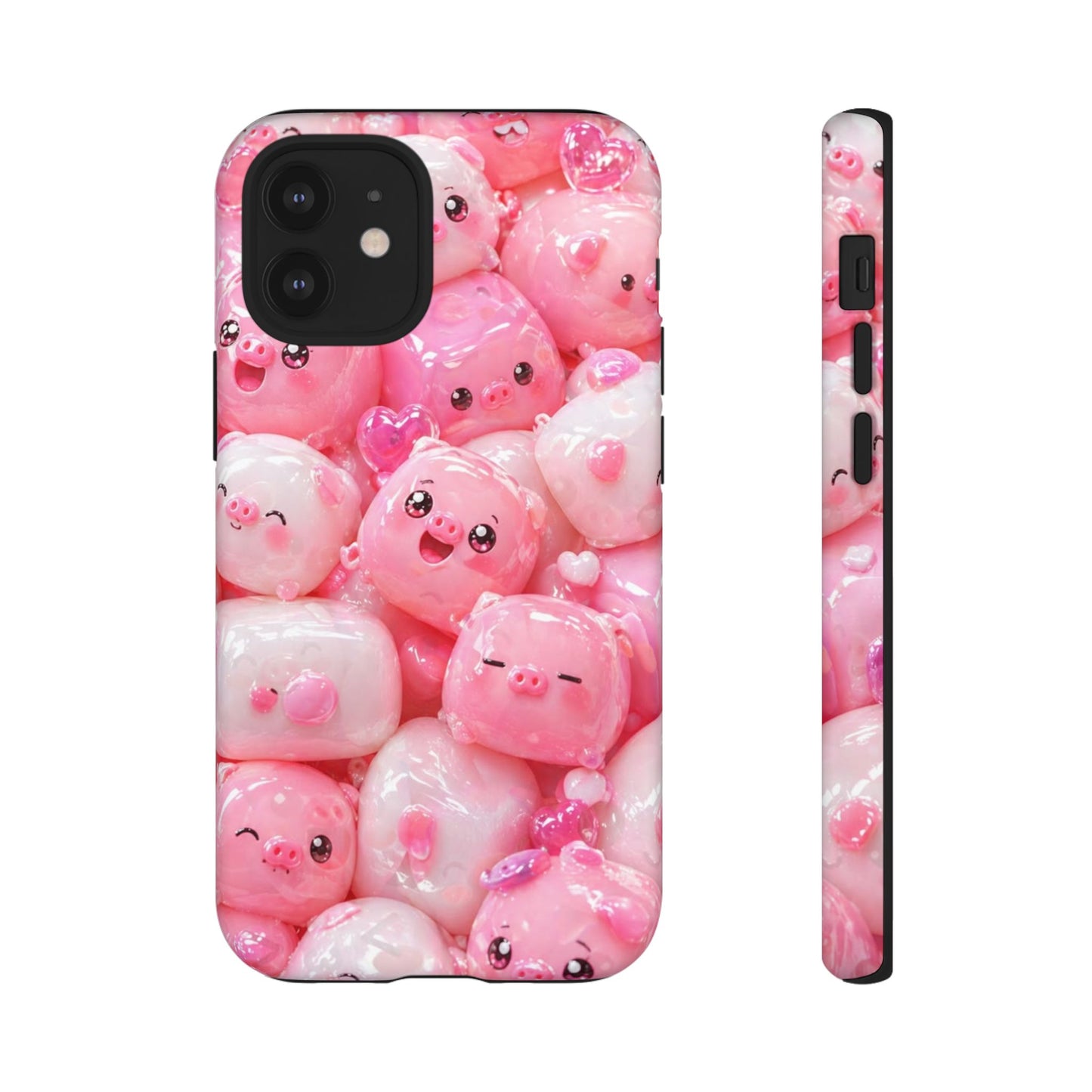 Cute Kawaii Pink Marshmallow Phone Case