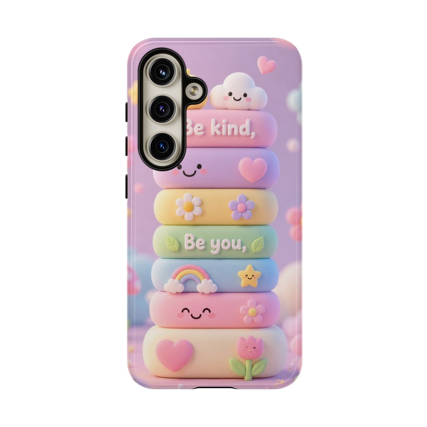Cute Pastel Phone Case "Be Kind, Be You"