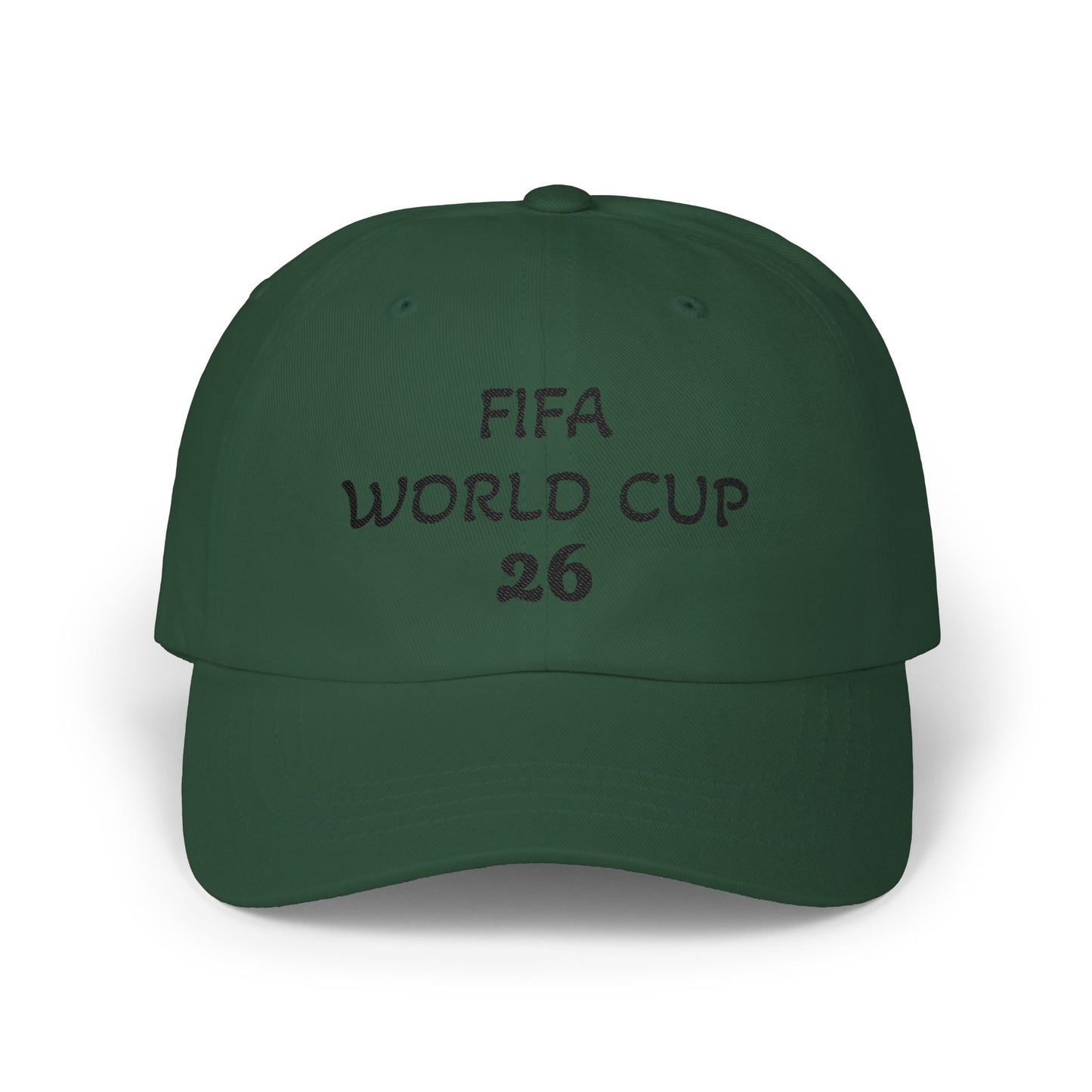 Dad Cap — "FIFA WORLD CUP 26" Embroidered Baseball Hat