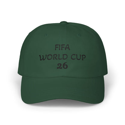 Dad Cap — "FIFA WORLD CUP 26" Embroidered Baseball Hat