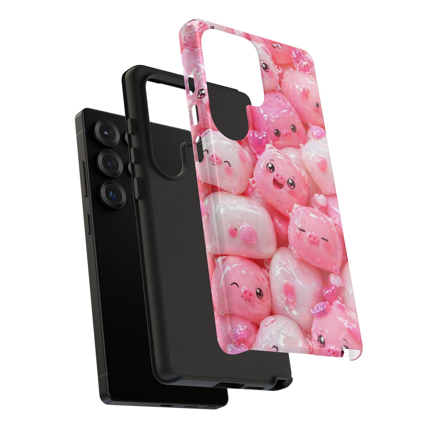 Cute Kawaii Pink Marshmallow Phone Case