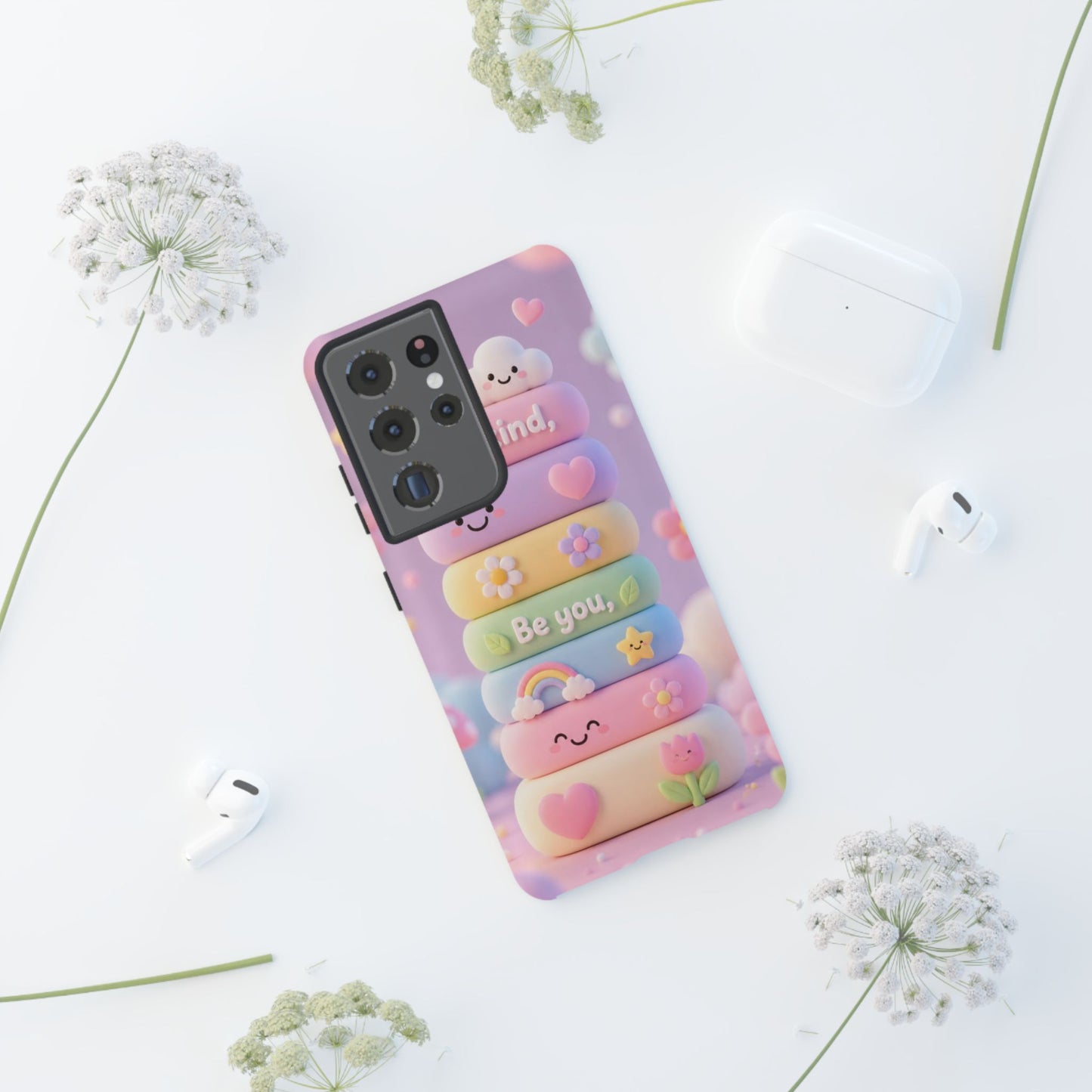 Cute Pastel 'Be Kind, Be You' Phone Case - Samsung