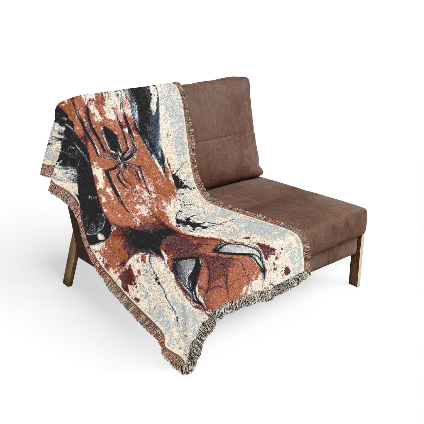 Spider-Man Woven Blanket — Retro Comic Hero Throw for Kids & Fans
