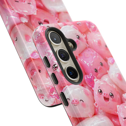 Cute Kawaii Pink Marshmallow Phone Case