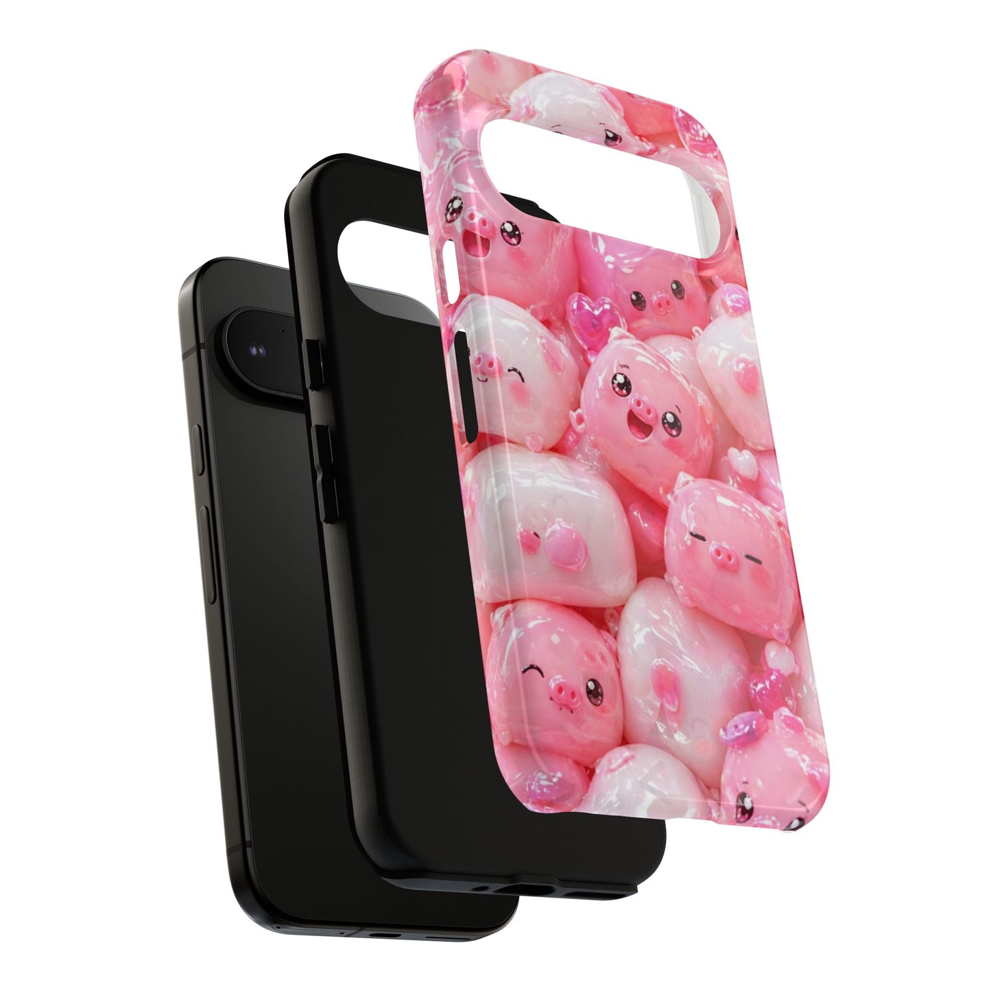 Cute Kawaii Pink Marshmallow Phone Case