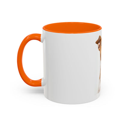 Surprised Dog Accent Coffee Mug – Funny Jack Russell Face 11/15oz
