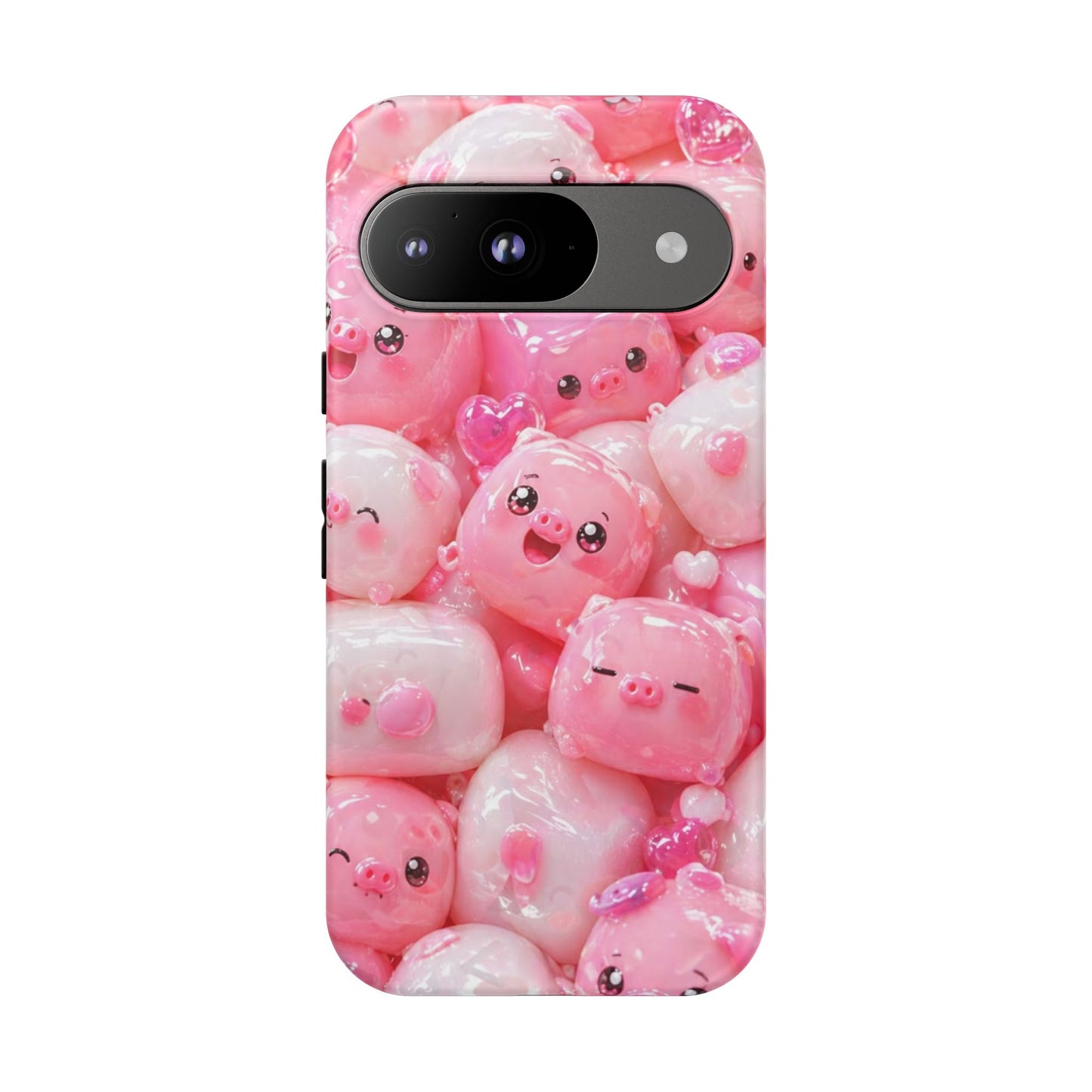 Cute Kawaii Pink Marshmallow Phone Case