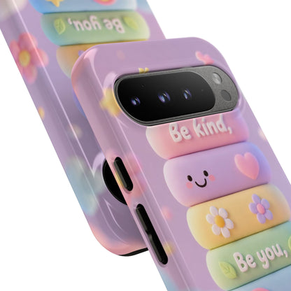 Cute Pastel Phone Case "Be Kind, Be You"