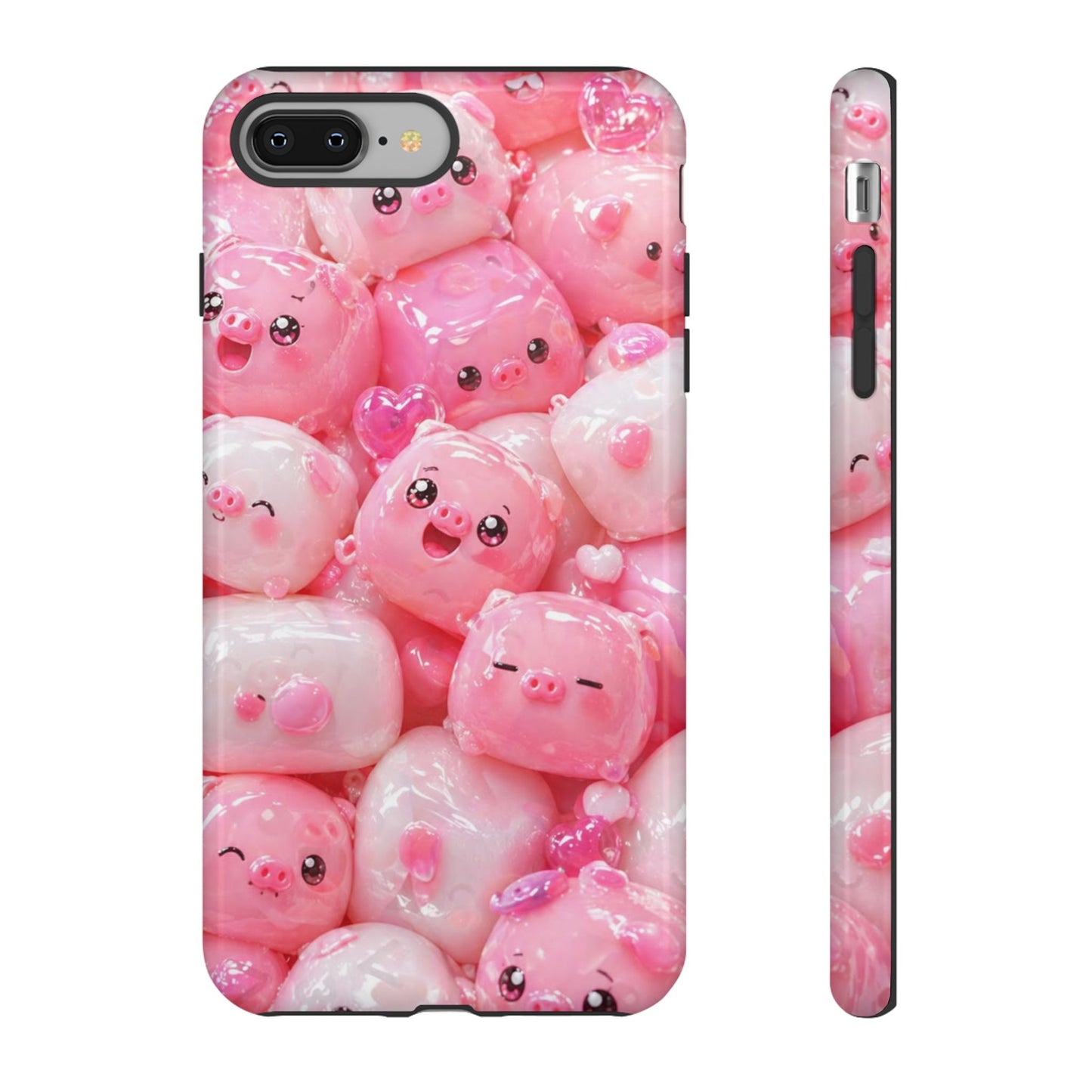 Cute Kawaii Pink Marshmallow Phone Case