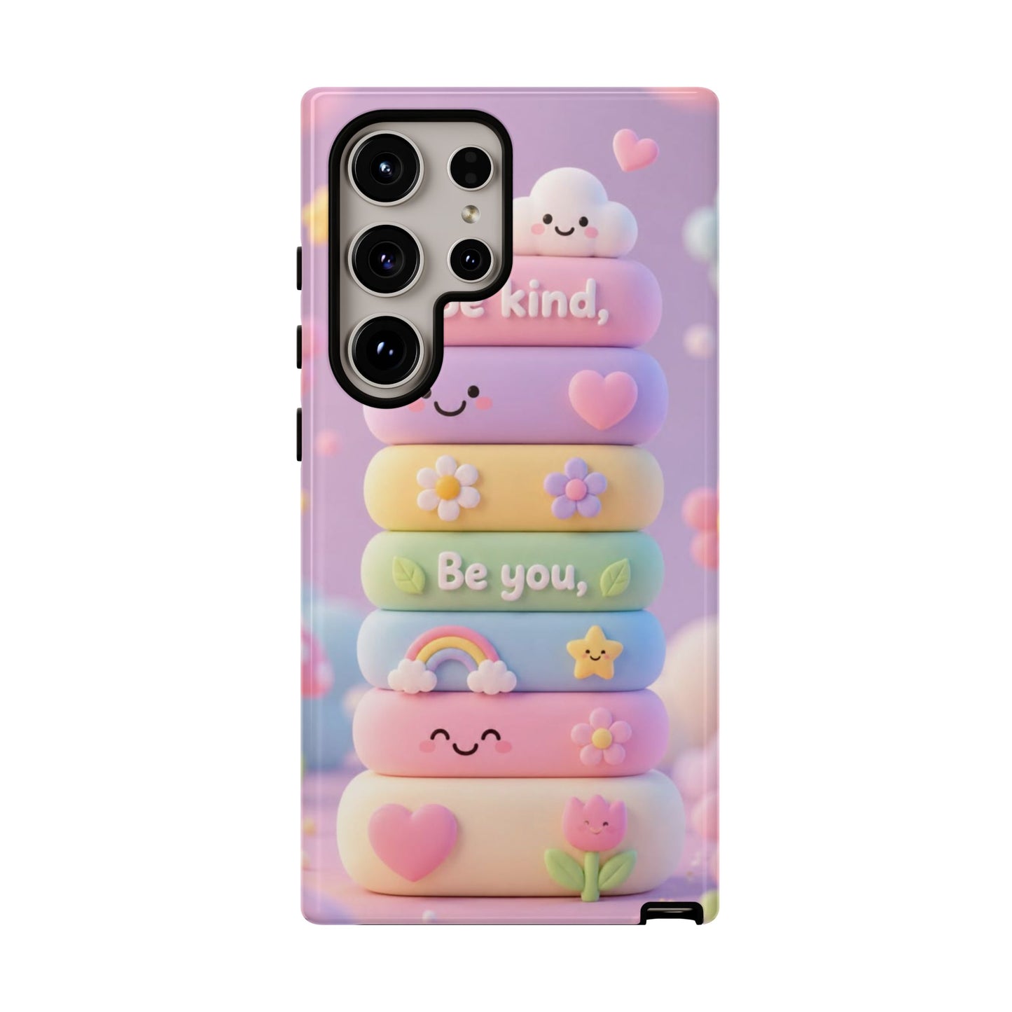 Cute Pastel Phone Case "Be Kind, Be You"