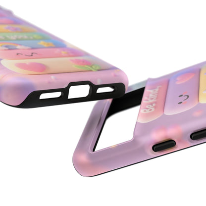 Cute Pastel Phone Case "Be Kind, Be You"
