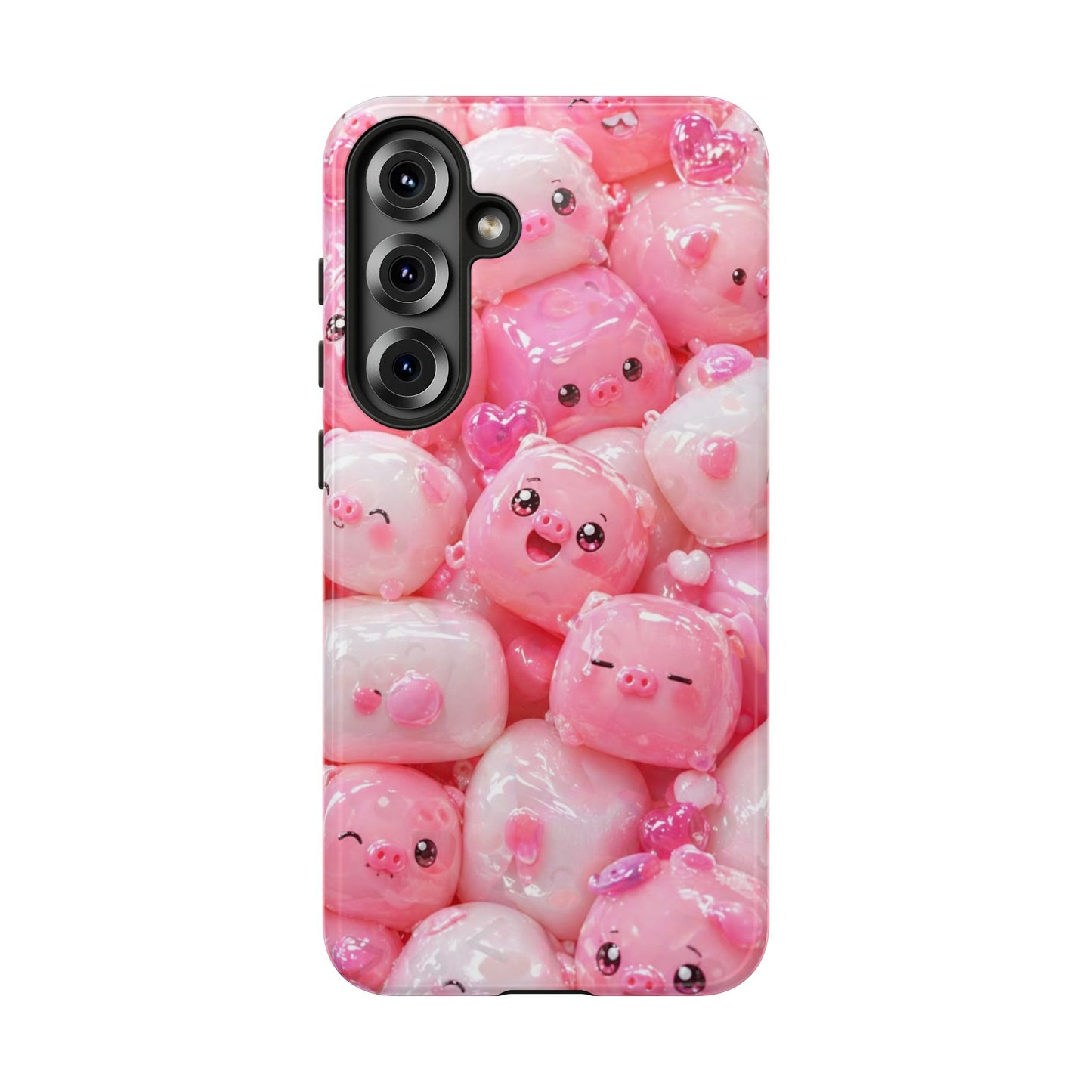 Cute Kawaii Pink Marshmallow Phone Case