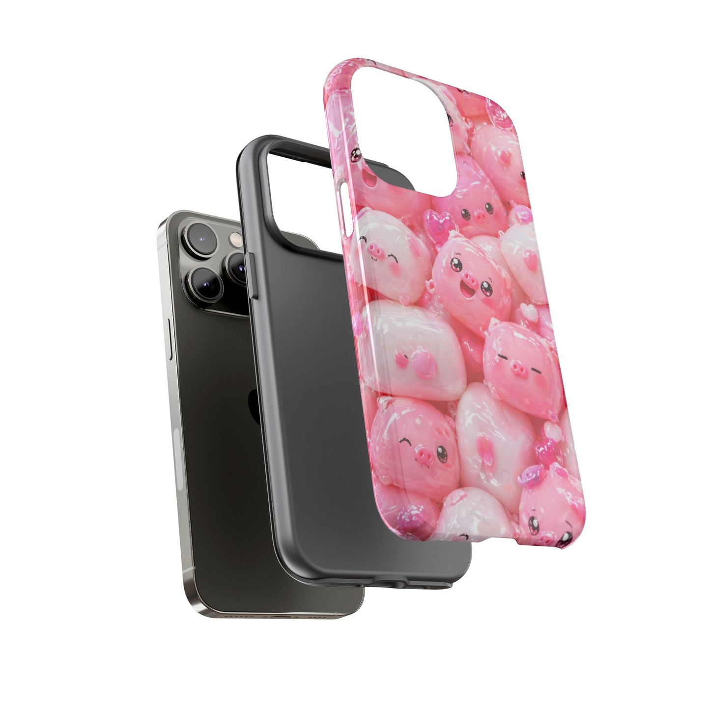 Cute Kawaii Pink Marshmallow Phone Case