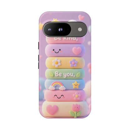 Cute Pastel Phone Case "Be Kind, Be You"