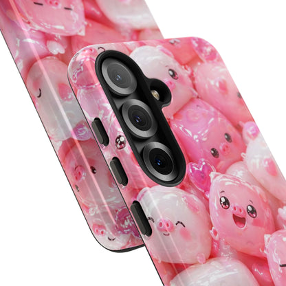 Cute Kawaii Pink Marshmallow Phone Case