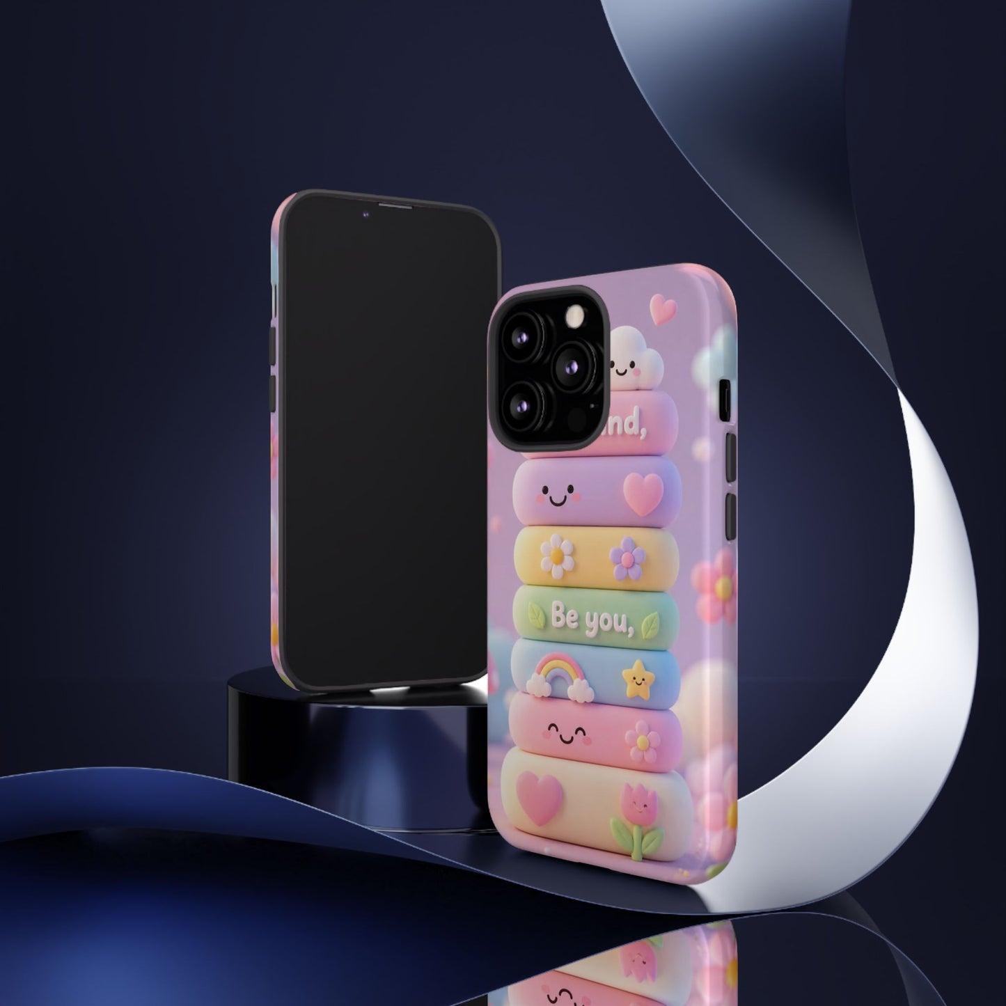 Cute Pastel Phone Case "Be Kind, Be You"