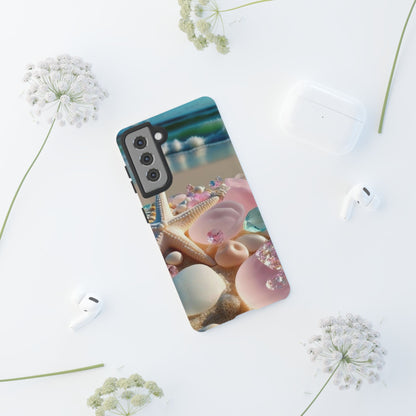 Pastel Starfish & Gems Tough Protective Cover