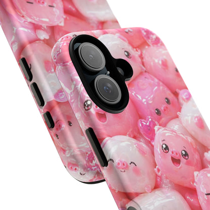 Cute Kawaii Pink Marshmallow Phone Case