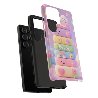 Cute Pastel Phone Case "Be Kind, Be You"