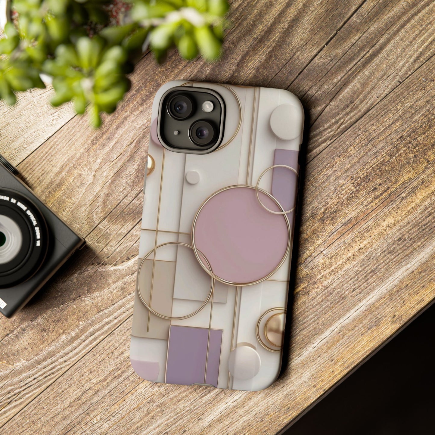 Abstract Geometric Tough Phone Case