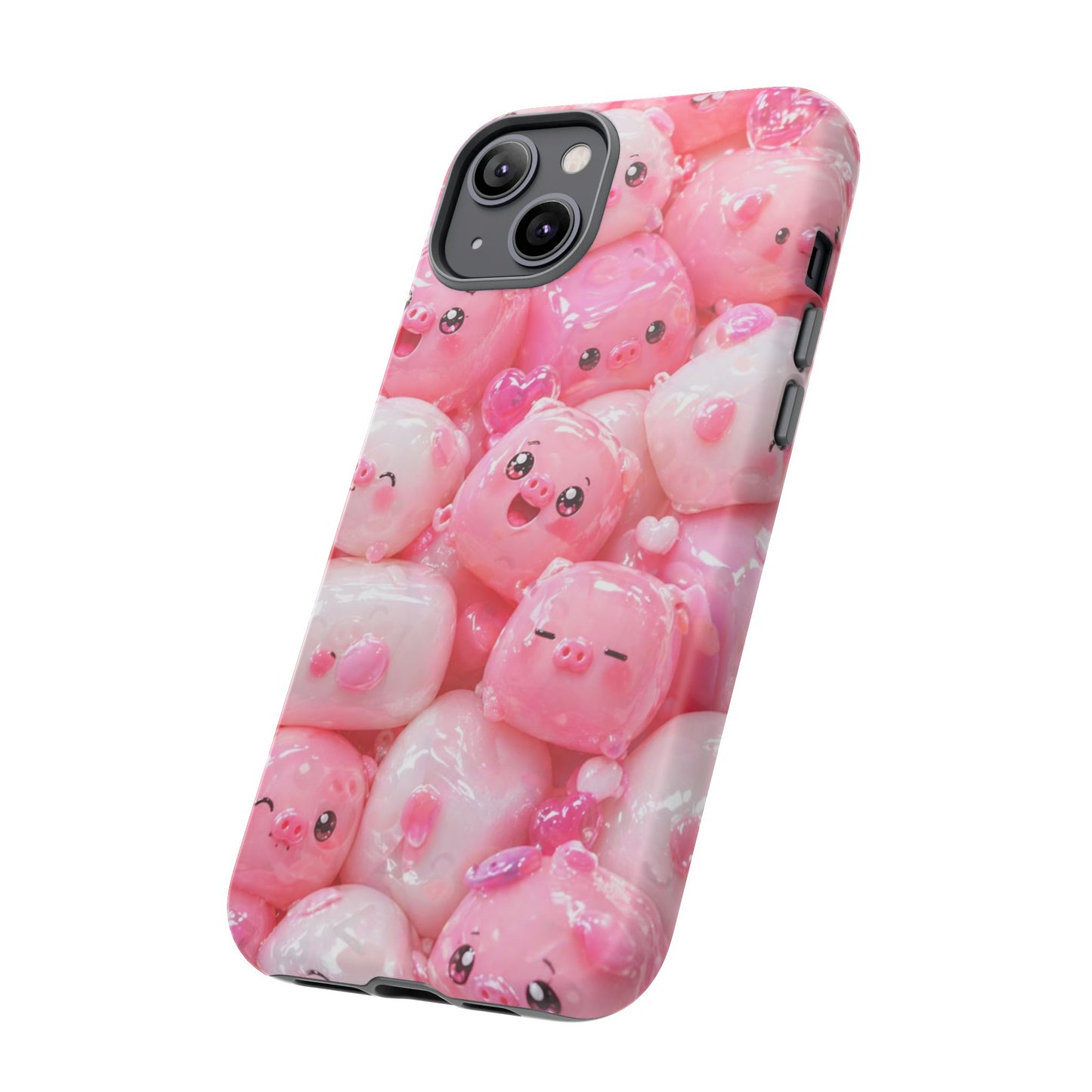 Cute Kawaii Pink Marshmallow Phone Case