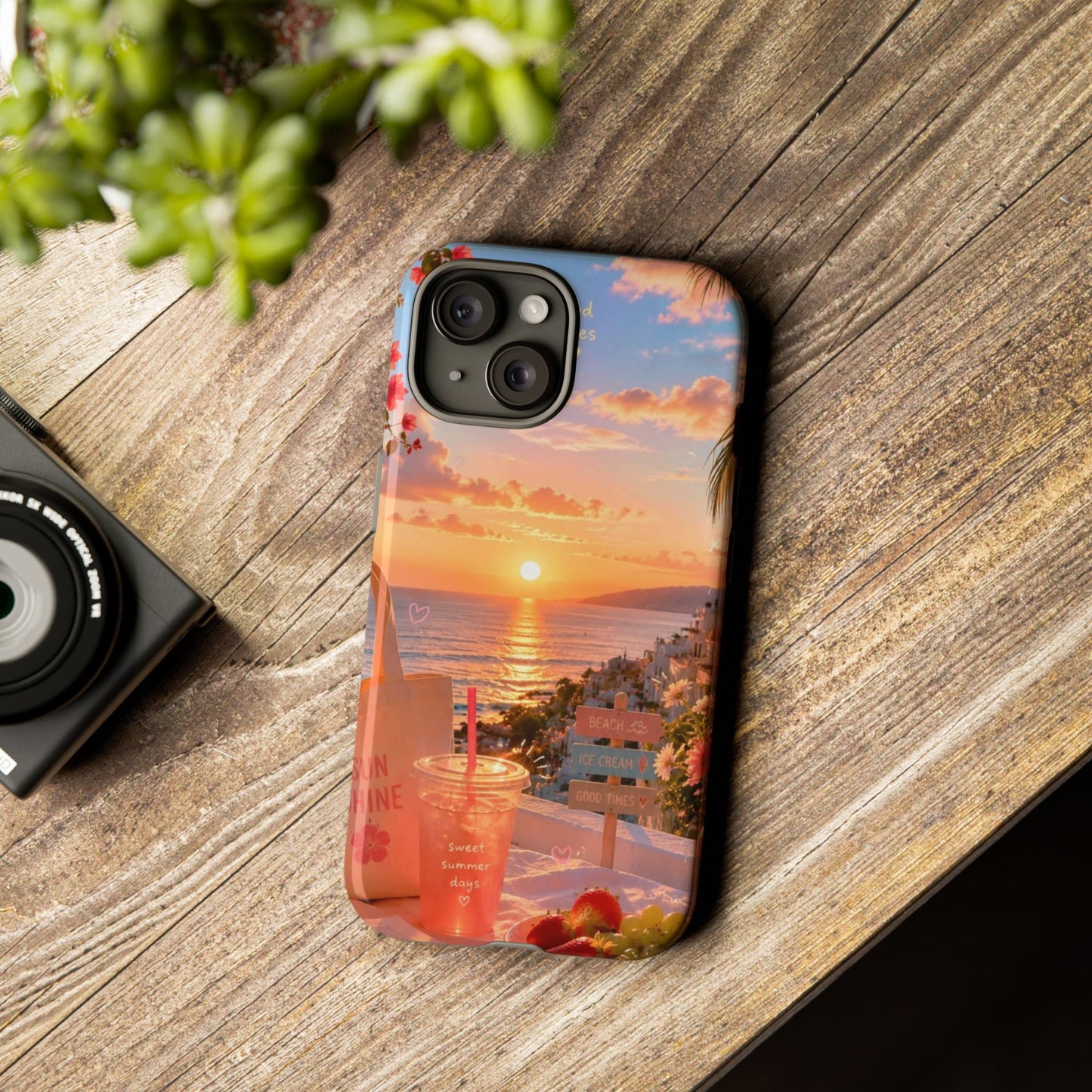 Sunset Balcony Phone Case